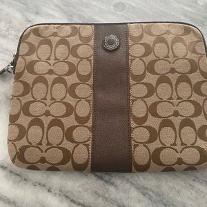 Authentic Coach iPad case